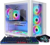 STGAubron Gaming Desktop,Intel Core i9-11900F up to 5.2G,GeForce RTX 3070 8G GDDR6,32G DDR4,2T SSD,600M WiFi,BT 5.0,RGB Fan x 7,RGB Keyboard&Mouse&Mouse Pad,RGB BT Sound Bar,RGB BT Gaming Mic,W11H64