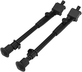 Wincal Bípode ajustable-9-12 Pulgadas Durable Aleación de Aluminio tácticos Ajustables Bípode Monopié para Tiro de Caza