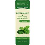 Nature's Truth Peppermint Essential Oil | 15 mL | 100% Pure | Natural & Undiluted | GC/MS Tested | Great for Diffusers