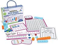 Skill Builders! 1st Grade Addition & Subtraction, Homeschool Curriculum, First Grade Learning Games, First Grade Learning Materials, 109 Pieces, Age 6+