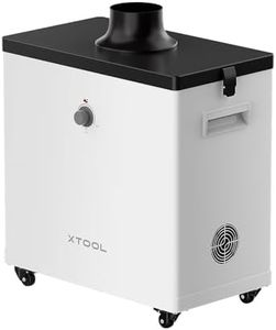 xTool Purificador de Humo para el Grabador Láser M1/F1 Ultra/M1 Ultra/P2/S1, para xTool D1 Pro (con Enclosure) y Cortador Láser, 3 Capas de Filtración para Eliminación del Humo del 99,97%, Accesorio