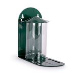 Green Metal Wild Squirrel Feeder - Garden squirrel feeding for wildlife, Discourage squirrels from raiding and damaging bird feeders by providing them with their own dedicated feeder.