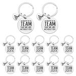 Ximalun 12 Pcs Boss Colleagues Gifts Keyring We Wouldn't be The Team That We are Without You Keyring Appreciation Gifts for Employee Team Coworker Thank You Gifts for Manager Coach Team Leader