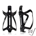 CNC Bike Water Bottle Holder, 2-Pack Bike Water Bottle Cage for Road Bike/Mountain Bike,Black