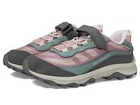 Merrell Kids Girls Moab Speed Low A/C WTRPF Hiking Shoe, Dusty Pink/Olive, 11 M US