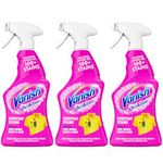 Vanish Oxi Action Everyday Stain Spray for Couloured Garments and Fabrics - 500ml Pre-Treat Spray Without Chlorine Bleach (3 x 500ml)