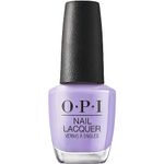 OPI Nail Lacquer Sickeningly Sweet (Lavender) 15ml, Long Lasting Nail Polish | Fast drying, Chip Resistant