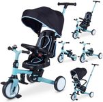 HONEY JOY Tricycle, 9-in-1 Toddler 