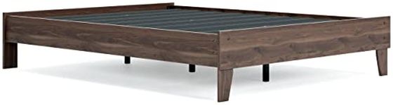 Signature Design by Ashley Calverson Casual Full Platform Bed, Brown