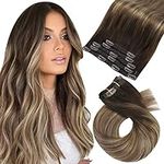 Moresoo Clip in Balayage Extensions