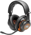 JBL Quantum One - USB wired over-ear professional gaming headset with head-tracking enhanced JBL QuantumSPHERE 360, Active noise cancelling and Hi-Res certified sound (Black)