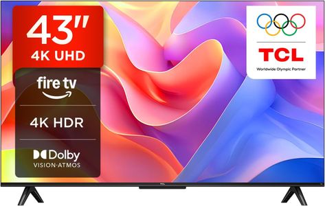 TCL 43" 4K Smart Fire TV – Ultra HD LED Display