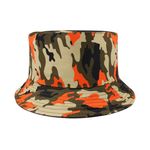 VRITRAZ Comfortable Adults Unisex Reversible Hats for Mens and Women (Camo Multi)