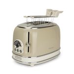 Ariete 155/03-beige 155 Toaster which is Designed for Two Slices Vinatge-155/03-beige, Metal, 810 W, Beige