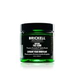 Brickell Men’s Renewing Face Scrub for Men, Natural & Organic Exfoliating Facial Scrub - 2 oz