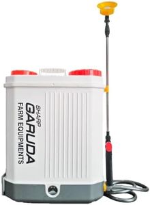 Sharp Garuda Agriculture Sprayer Pump - 20L Battery Sprayer for Home Garden Farming Spray, Pesticide & Fertilizer Knapsack Electric Power Kisan Spraying Machine (20L Battery Sprayer)