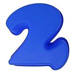 MATANA - Large Premium Silicone Number Non-Stick Cake Moulds - BPA Free (2)