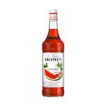 Monin Watermelon Flavoured Syrup, Red, Large, 1000 Ml, Syrup