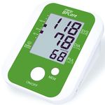 Casio Standard Bpcare (Ba4110) Automatic Digital Blood Pressure Monitoring Machine With 3 Years Warranty Advance Feature Bp Monitor - (Green & Royal White)