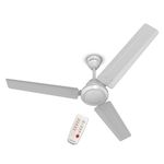 Bajaj Frore Turbo 1200mm BLDC Ceiling fan for Home|Remote Control Operated Ceiling Fan|5 Star Rated| Energy Saving|Lightweight Ceiling Fan|High Speed|Anti Corrosive Blacdes|2 Year Warranty|White