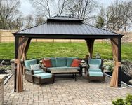 PURPLE LEAF 12' x 14' Hardtop Gazeb