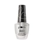 "Plum Color Affair 3-in-1 Strengthener, Base & Top Coat | 7-Free Formula | With AHA & Avocado Oil | 100% Vegan & Cruelty-Free "