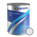 Hempel Bilge & Locker - Light Grey - 750ml - Boat Paint for Bilge & Lockers