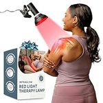 LifePro InfraGlow NIR & Red Light Therapy Lamp - Infrared Red Light Therapy Device with 18 LEDs & Clip-On Lamp - at-Home Red Light Therapy for Body, Chronic Pain Relief, Skin Wellness, & Recovery Accelaration