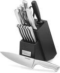 CUISINART 15 Piece Stainless Steel Hollow Handle Block Set, C77SS-15 Pack, Silver