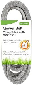 Lawn Mower Drive Belt Compatible with John Deere GX21833 GX20571, 48 inch Deck Drive Belt Compatible with L120 L130 LA130 LA140 X140 X165 D140 D150 E140 E150 145 155C