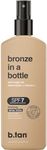 b.tan SPF 7 Sun Tanning Lotion Spray | Bronze In a Bottle - Best Tan Intensifier, Browning Outdoor Bronzing Accelerator, Packed with Argan Oil, Electrolytes, & Vitamin C, Austrailian Brand, 8.45 Fl Oz