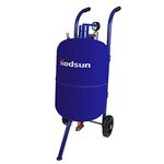 Sand Blaster 10 Gallon Abrasive Blaster Portable Power Sand Blasting Kit for Removing Paint, Stain, Rust, Compatible Pressure Sand Blaster (Blue)