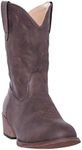 Silver Canyon Boot and Clothing Company Boys' Boys Children Monterey Western Cowboy Boot 2 Little Kid Distressed Brown