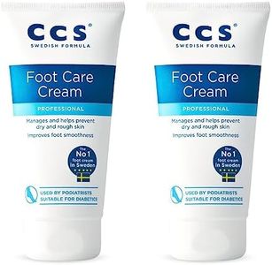 FMHOME CCS Foot Care Cream 175 ML (2 Pack)- Intensive Moisturizing for Dry, Cracked Feet,Moisturise and Soften Hard, Rough Skin.