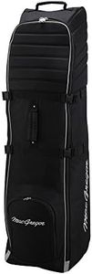 MacGregor Golf MACTC004 VIP II Premium Golf Club Bag Travel Cover, Black