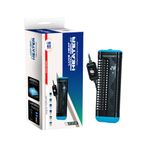 AquaNature® Luxe Heater with Digital Display Aquarium Heater Intelligent Heating Technology Submersible Aquarium Heater withProtection Cover for Fresh & Saltwater Aquariums (100w (Suits - 50-100L))