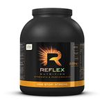 Reflex Nutrition One Stop® Xtreme - Serious Mass Gainer - All in One Protein Powder - 55g Protein, 10.3g BCAAs, 5,000mg Creatine - Muscle Building Protein Shake (Vanilla Ice Cream, 2.03kg)