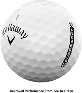 Callaway Supersoft Golf Balls – White, 12-Pack
