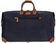 Bric's Cargo Duffels - Parent, Blue, 22 Inch, Life 22 Inch Cargo Overnight/Weekender Duffle Bag Weekend Duffel