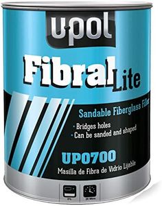 U-Pol Products 0700 FIBRAL Glass Fiber Filler - 3 Liter