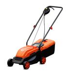 Roots & Leaf Electric Lawn Mower 1200W – 320mm Cutting Width, 3-Level Height Adjustment (25/45/65mm), 30L Grass Box | 12 Meter Long Wire – Powerful Garden Grass Cutter Machine for Home & Lawn Care