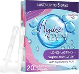 Terramed Just Think Comfort Hydro GYN Vaginal Moisturizer | Long-Lasting Dryness & Discomfort Relief | Estrogen & Hormone Free | 20 Pre-Filled Applicators I Pre and Post Menopausal