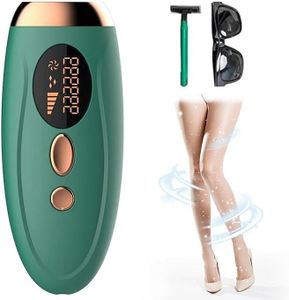 Dratal Laser Hair Removal for Women and Men,9,999,999 Flashes IPL Device Hair Removal for Nearly Painless & Long-Lasting Results, 5 Modes & Auto Flashing for Fast Full Body Hair Removal From Home