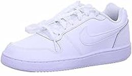 NIKE Women's Ebernon Low Sneaker, White, 6.5 Regular US