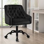 ALFORDSON Velvet Office Chair Swive