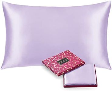 Sleep Mantra King Silk Pillowcase for Hair - 30 Night Free Trial, 22 Momme 600 Thread Count, Pure Mulberry Silk on Both Sides, Lavender Color Washable Pillow Sham with Hidden Zipper (51 x 92 cm )
