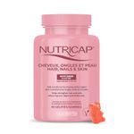 Nutricap Gummies Biotin 5000 mcg - Hair Growth & Nail Strengthener - Zinc & Vitamins - Blueberry & Raspberry Flavour - Vegan - 3 Months