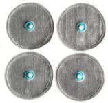 EVKLN 4 Pack Replacement Dry Pads for Samsung Jet Stick Spinning Sweeper Jet 90/75/70/BESPOKE Cordless Vacuum Cleaners_Dark