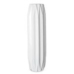 DOCFLVAS 12Inch Tall White Ceramic 