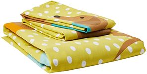 Rapport Home Furnishings Dolly Daschund Bedding Set, Polycotton, Ochre, King